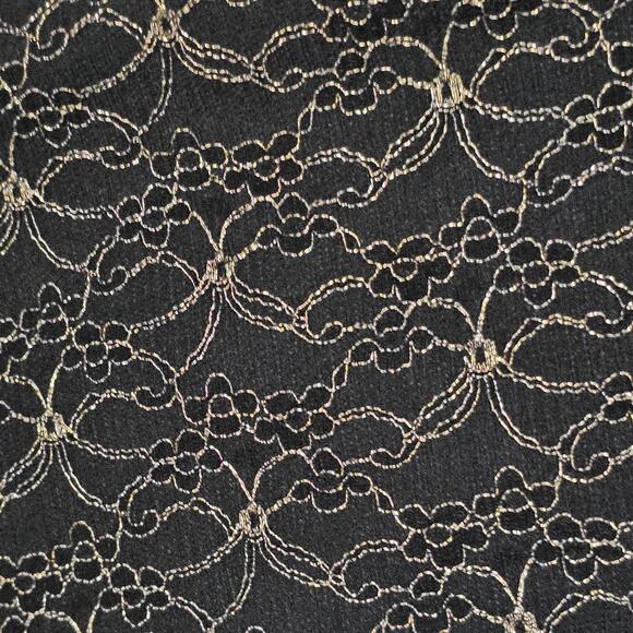 BeBop Black/gold Lace Ponte Leggings Size S NWOT - Picture 5 of 9